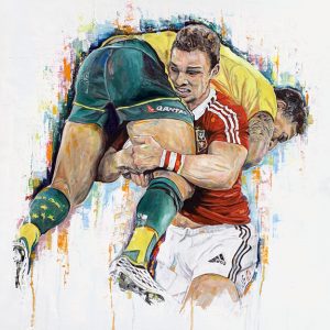 George North and Israel Folau