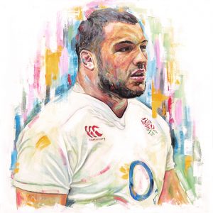 Ellis Genge Rugby Print